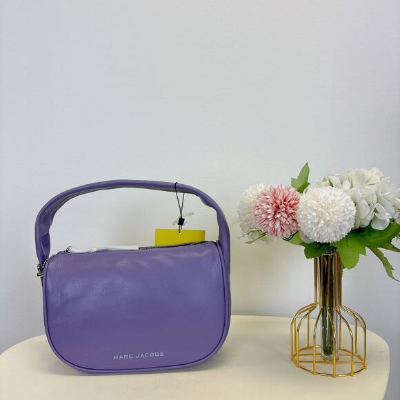 MARC JACOBS Purple Mini 'The Pushlock' Bag - Picture 2 of 9